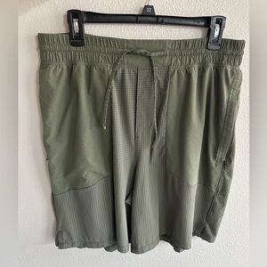 Men’s Lululemon In the Key Athletic Shorts XL Green